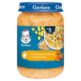 GERBER GEFLÜGEL KRUPPNICZK MIT GEMÜSE NACH 9 MONATEN AUF 190 G - Biolaboratorium